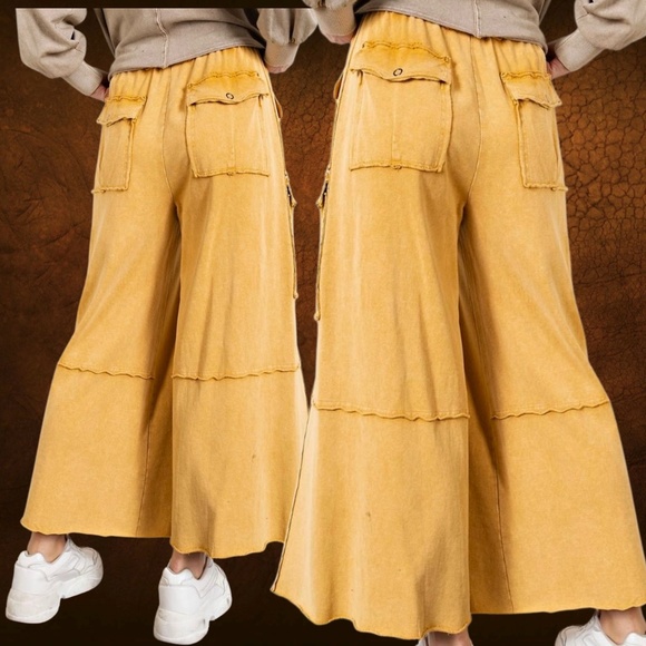 easel Pants & Jumpsuits Easel Feeling Good Cargo Mineral Washed Raw